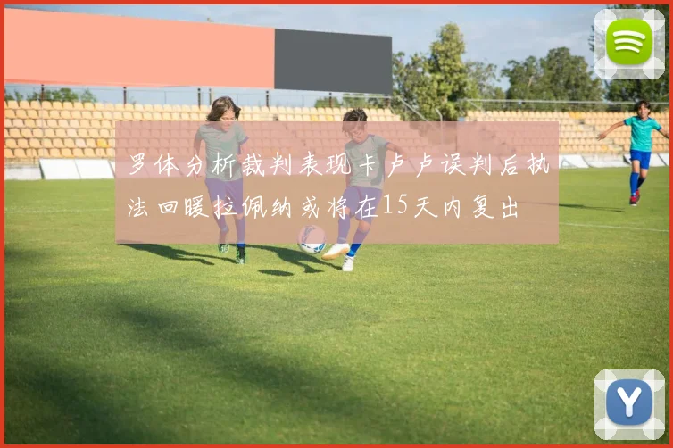 罗体分析裁判表现卡卢卢误判后执法回暖拉佩纳或将在15天内复出