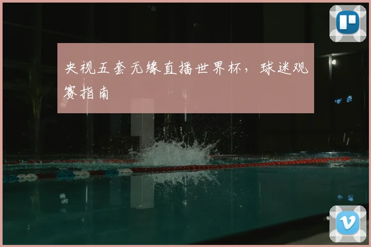 央视五套无缘直播世界杯，球迷观赛指南